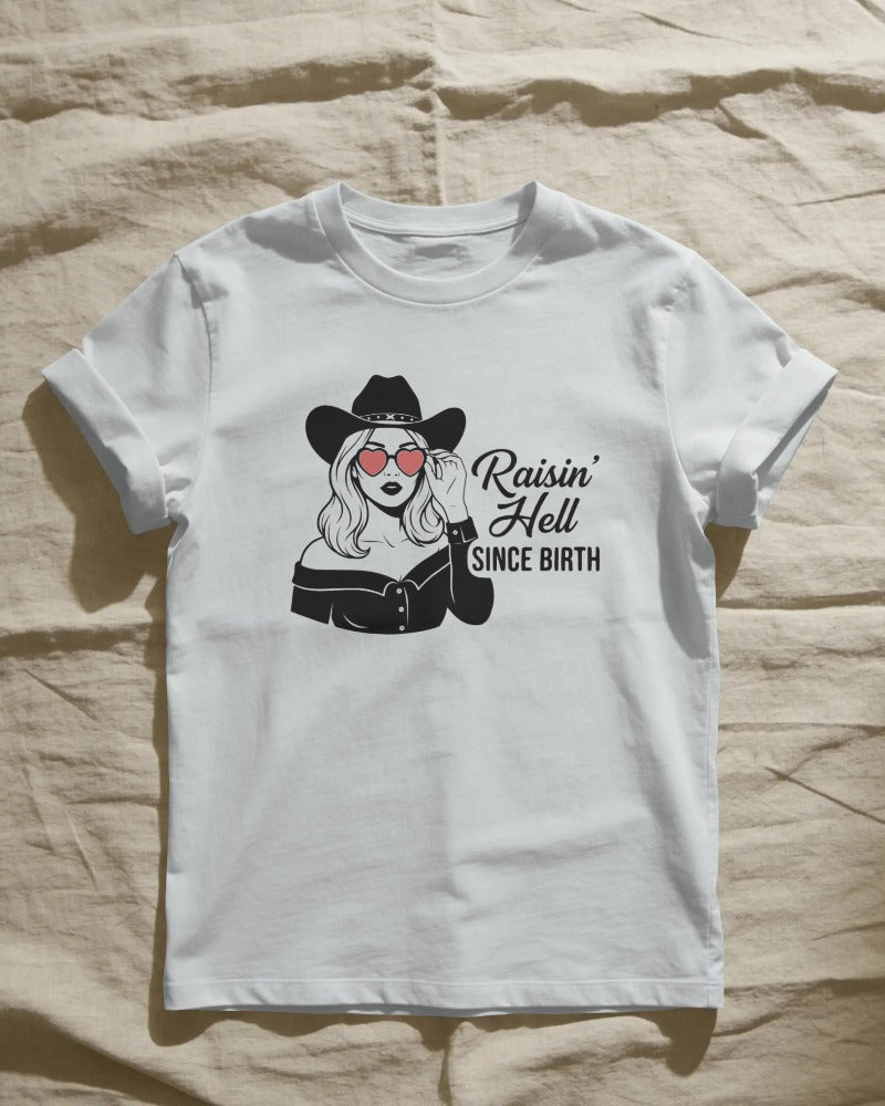 Western Cowgirl Graphic T-Shirt | Country Girl Vibes Collection
